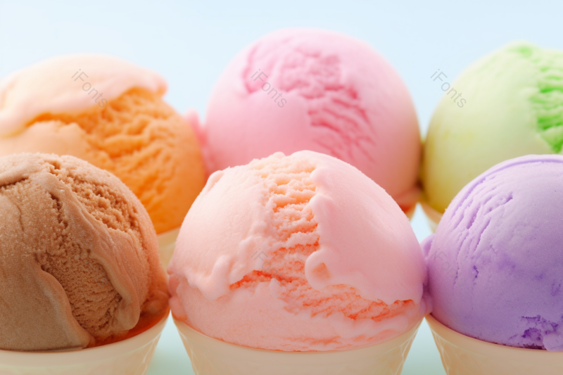 夏日冷饮多色冰淇淋球组合特写摄影图,高清,摄影图,摄影图片,图片大全,摄影图免费下载